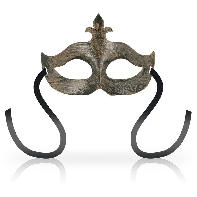 MÁSCARAS OHMAMA FLEUR DE LIS EYEMASK - COBRE - D-230050 - Dona Pimenta