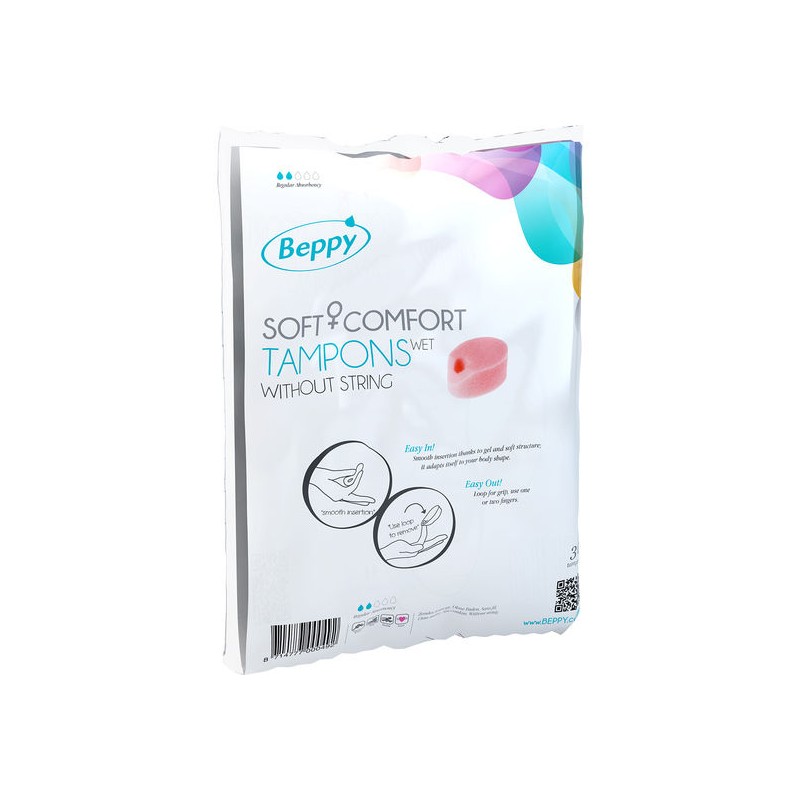 BEPPY - SOFT COMFORT TAMPONS MOLHAM 30 UNIDADES - D-219522 - Dona Pimenta