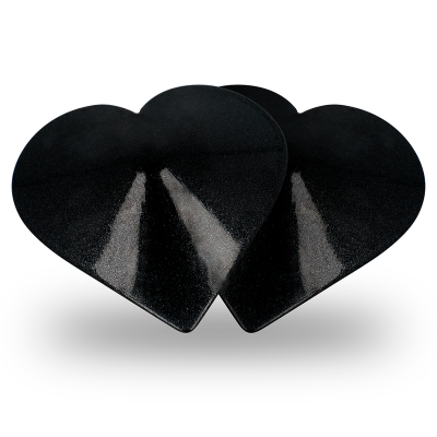 COQUETTE CHIC DESIRE&trade; - CAPAS DE BICOS BLACK HEARTS - D-230194 - Dona Pimenta