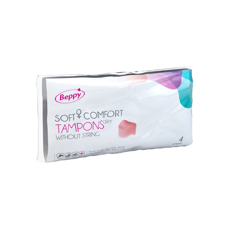 BEPPY - SOFT-COMFORT TAMPONS SECO 4 UNIDADES - D-219524 - Dona Pimenta