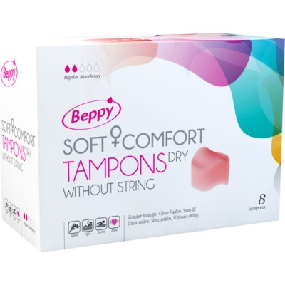 BEPPY -SOFT-COMFORT TAMPONS SECO 8 UNIDADES - D-219525 - Dona Pimenta