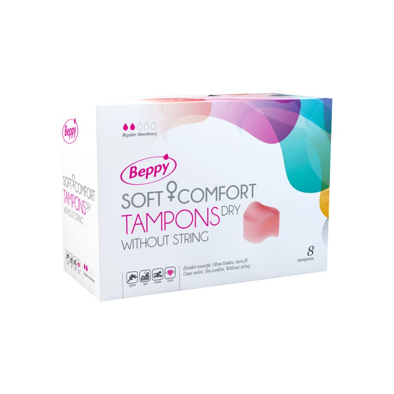 BEPPY -SOFT-COMFORT TAMPONS SECO 8 UNIDADES - D-219525 - Dona Pimenta