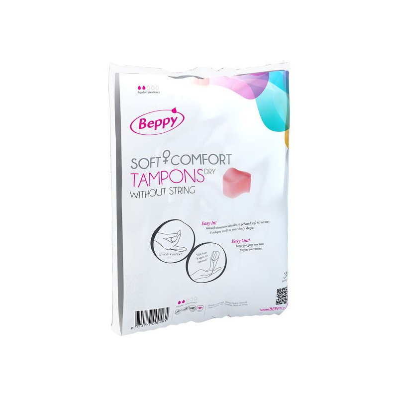 BEPPY - SOFT-COMFORT TAMPONS SECO 30 UNIDADES - D-219526 - Dona Pimenta