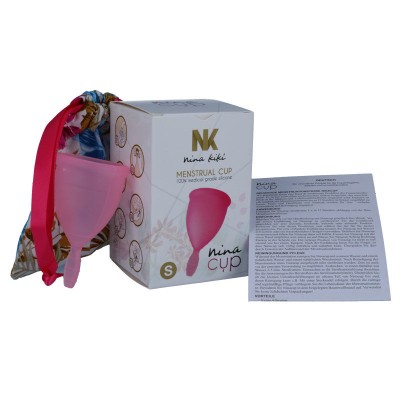 NINA CUP MENSTRUAL CUP TAMANHO ROSA - D-212753 - Dona Pimenta