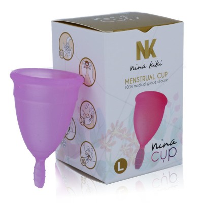 NINA CUP MENSTRUAL CUP TAMANHO L LILAC - D-212754 - Dona Pimenta