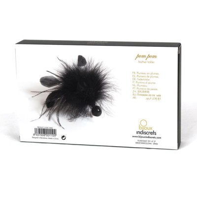 BIJOUX POM POM FEATHER TICKLER - D55-21758 - Dona Pimenta