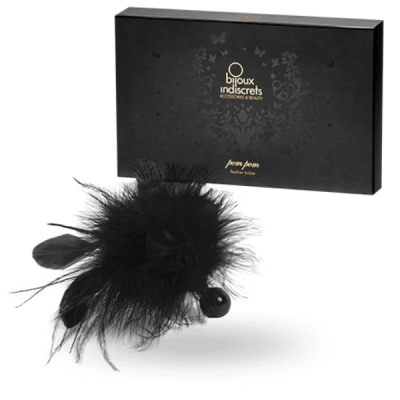 BIJOUX POM POM FEATHER TICKLER - D55-21758 - Dona Pimenta