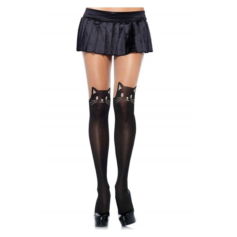 LEG AVENUE CALÇA OPACA - D-7908 BLACK - Dona Pimenta