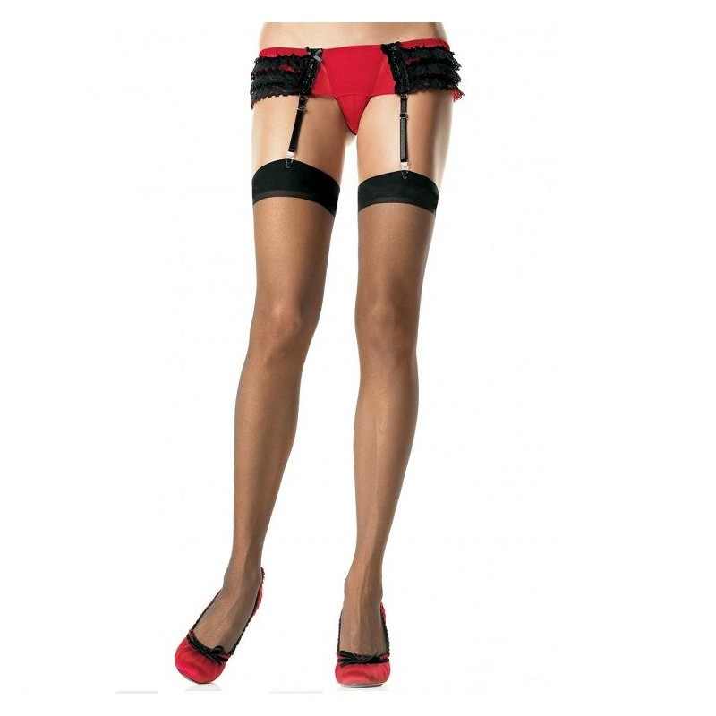 LEG AVENUE PRETO CALÇAS - 1001 BLACK - Dona Pimenta