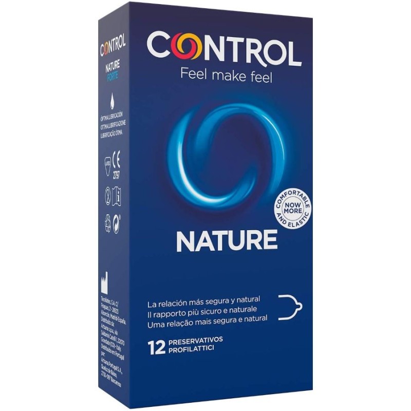 CONTROL ADAPTA NATURE CONDOMS 12 UNITS - D-194269 - Dona Pimenta