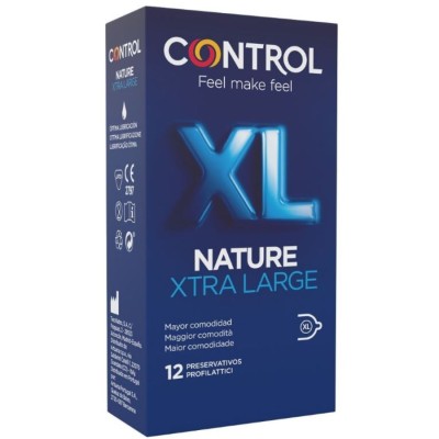 CONTROL ADAPTA NATURE XL CONDOMS 12 UNITS - D-194271 - Dona Pimenta