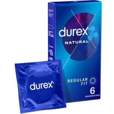 DUREX - NATURAL CLÁSSICO 6 UNIDADES - D-194980 - Dona Pimenta