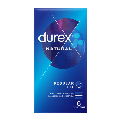 DUREX - NATURAL CLÁSSICO 6 UNIDADES - D-194980 - Dona Pimenta