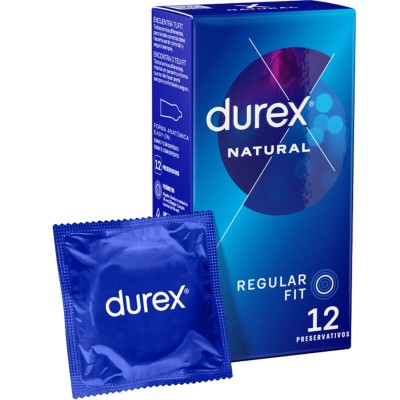 DUREX - NATURAL PLUS 12 UNIDADES - D-194982 - Dona Pimenta