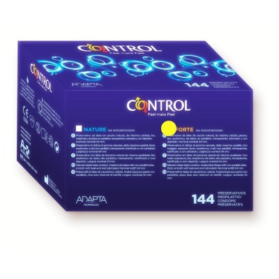 CONTROL ADAPTA FORTE CONDOMS 144 UNITS - D-197835 - Dona Pimenta