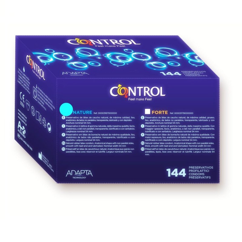 CONTROL ADAPTA NATURE CONDOMS 144 UNITS - D-197837 - Dona Pimenta