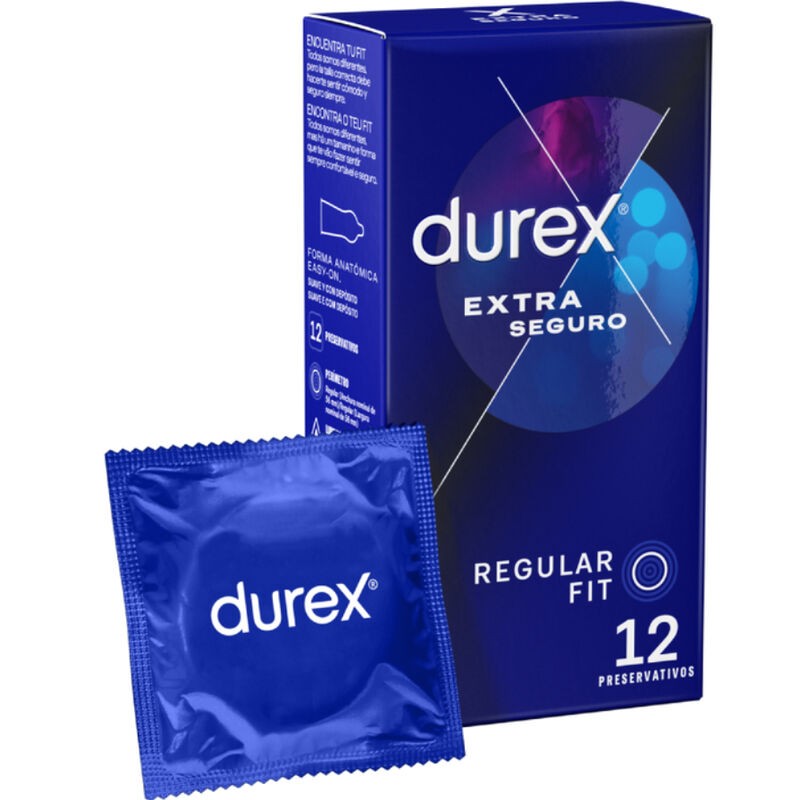 DUREX - EXTRA SEGURO 12 UNIDADES - D-202781 - Dona Pimenta