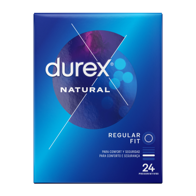 DUREX - NATURAL PLUS 24 UNIDADES - D-202785 - Dona Pimenta