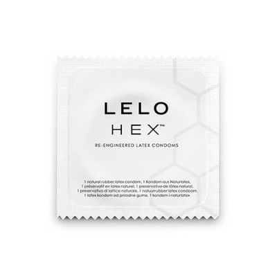 LELO HEX PRESERVATIVE BOX 12 UNIDADES - D-211713 - Dona Pimenta