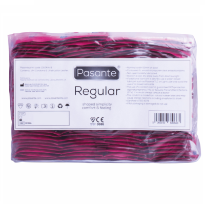 Preservativo ATRAVÉS DA GAMA REGULAR 144 UNIDADES - D-225478 - Dona Pimenta