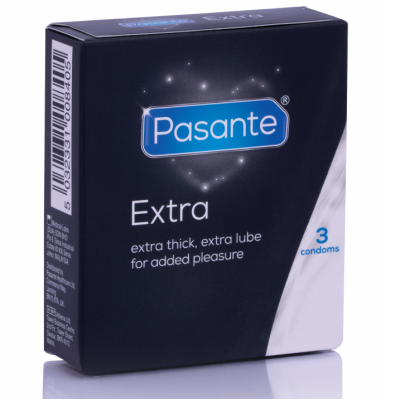 PRESERVATIVO EXTRA ESPESSO ATRAVÉS DE 3 UNIDADES - D-225484 - Dona Pimenta