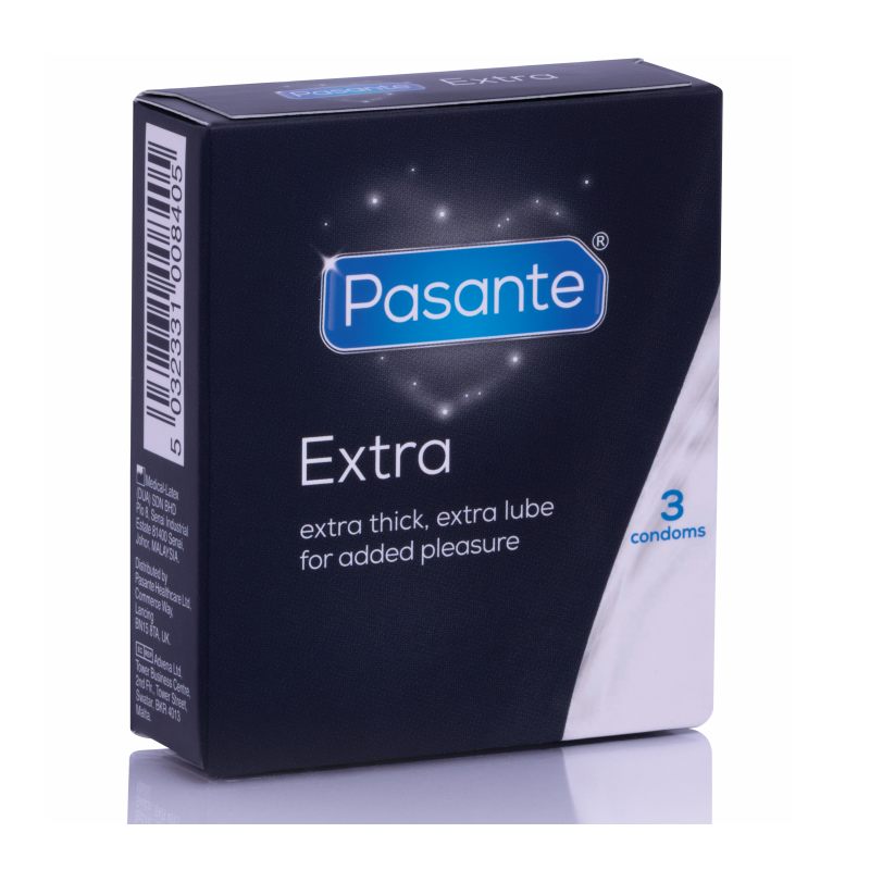 PRESERVATIVO EXTRA ESPESSO ATRAVÉS DE 3 UNIDADES - D-225484 - Dona Pimenta