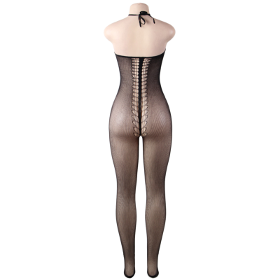 RAINHA LINGERIE HALTER NECK BODYSTOCKING SL - D-229512 - Dona Pimenta