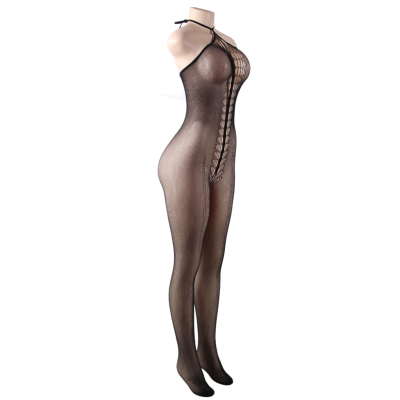 RAINHA LINGERIE HALTER NECK BODYSTOCKING SL - D-229512 - Dona Pimenta