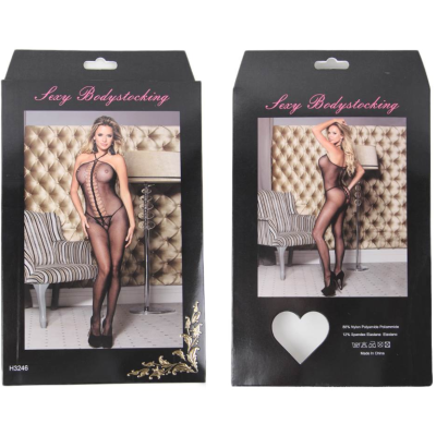 RAINHA LINGERIE HALTER NECK BODYSTOCKING SL - D-229512 - Dona Pimenta