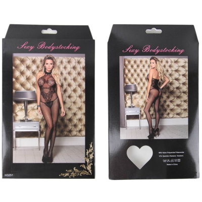 QUEEN LINGERIE BACKLESS BODYSTOCKING SL - D-229523 - Dona Pimenta