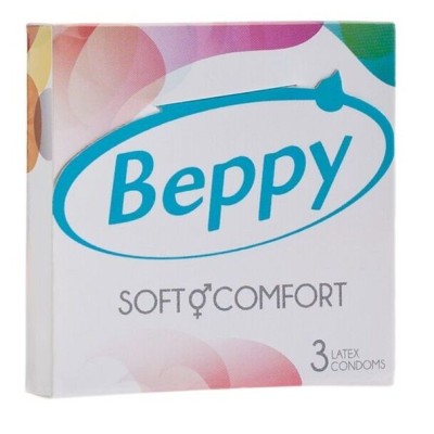 BEPPY - MACIO E CONFORTO 3 PRESERVATIVOS - D-228907 - Dona Pimenta