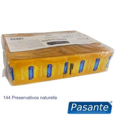 BOLSA NATURELLE DE Preservativos PASANTE 144 UNIDADES - D-231287 - Dona Pimenta