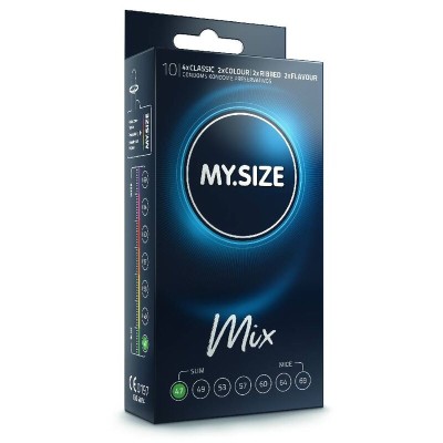 MY SIZE MIX CONDOMS 47 MM 10 UNITS - D-233567 - Dona Pimenta