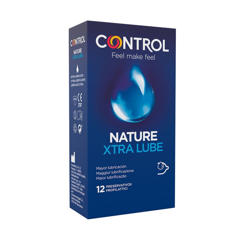 CONTROL ADAPTA NATURE EXTRALUBE CONDOMS 12 UNITS - D-194273