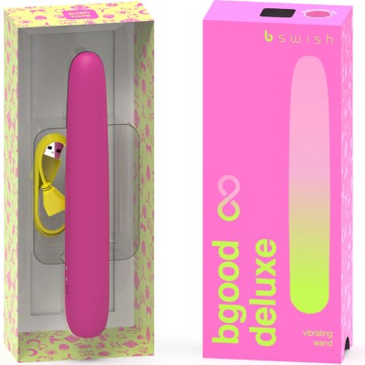 BGOOD INFINITE DELUXE VIBRADOR RECARGABLE SILICONA ROSA - D-236021