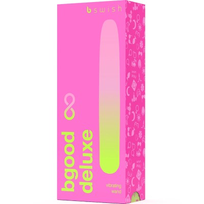 BGOOD INFINITE DELUXE VIBRADOR RECARGABLE SILICONA ROSA - D-236021