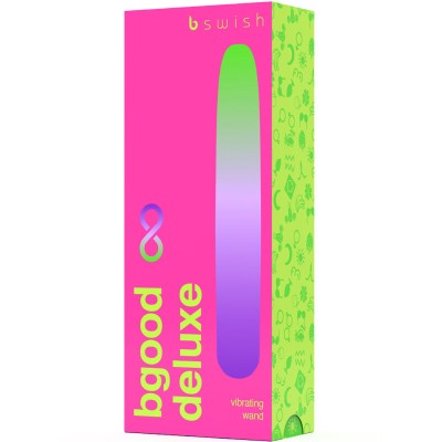 BGOOD INFINITE DELUXE VIBRADOR RECARGABLE SILICONA AZUL - D-236022