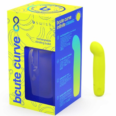 BCUTE CURVE INFINITE LIMITADA VIBRADOR RECARGABLE SILICONA D-236026