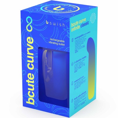 BCUTE CURVE INFINITE LIMITADA VIBRADOR RECARGABLE SILICONA D-236027