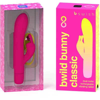 BWILD BUNNY INFINITE CLASSIC VIBRADOR RECARGABLE SILICONA D-236028