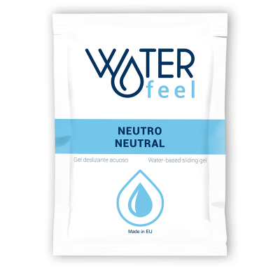 WATERFEEL&trade; - GEL DESLIZANTE NEUTRO À BASE DE ÁGUA 6 ML - D-229951 - Dona Pimenta