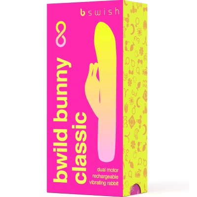 BWILD BUNNY INFINITE CLASSIC VIBRADOR RECARGABLE SILICONA D-236028