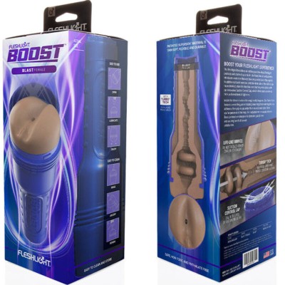 FLESHLIGHT BOOST ANO MASTURBADOR BLAST FEMININO MD FLESH (RP) D-236962