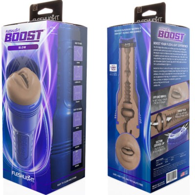 FLESHLIGHT BOOST - BLOW MD FLESH MOUTH MASTURBADOR (RP) - D-236961