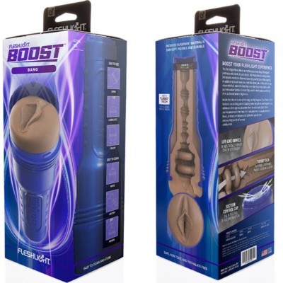 FLESHLIGHT BOOST - MASTURBADOR VAGINA BANG MD FLESH (RP) - D-236963