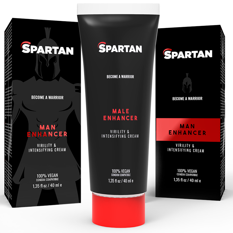 SPARTAN - GEL COUPLE VIRILIDADE E CREME INSENSIFICANTE 100% VEGANO - D-218367 - Dona Pimenta