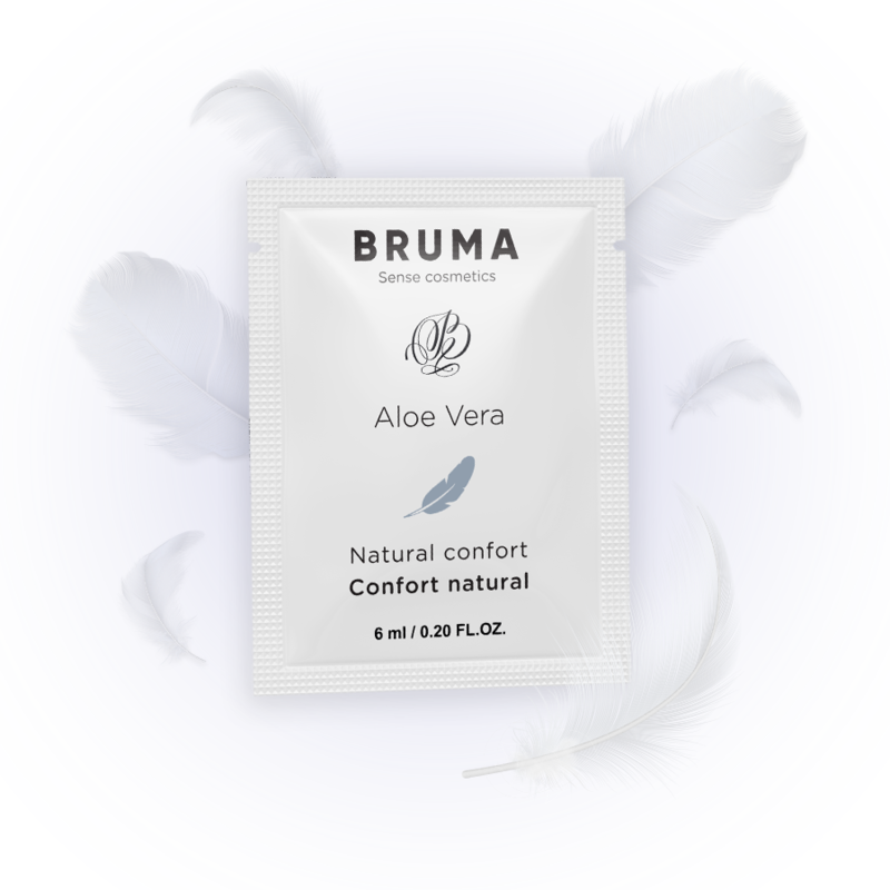 BRUMA - GEL DESLIZANTE DE ALOE VERA NATURAL CONFORT 6 ML - D-236045 - Dona Pimenta