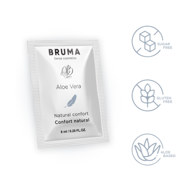 BRUMA - GEL DESLIZANTE DE ALOE VERA NATURAL CONFORT 6 ML - D-236045 - Dona Pimenta