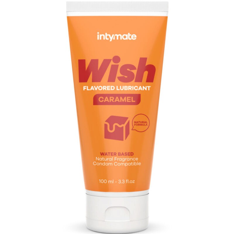 INTIMATELINE INTYMATE - WISH LUBRIFICANTE SABOR CARAMELO 100 ML - D-236873 - Dona Pimenta