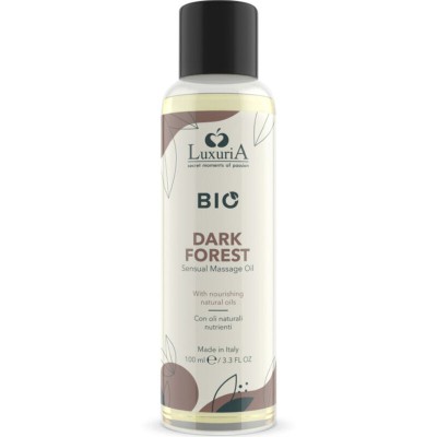 INTIMATELINE LUXURIA - ÓLEO DE MASSAGEM BIO DARK FOREST 100 ML - D-236884 - Dona Pimenta